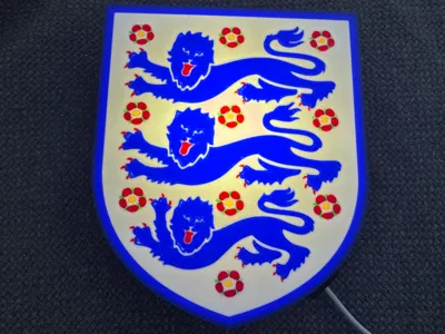 England Badge Lightbox