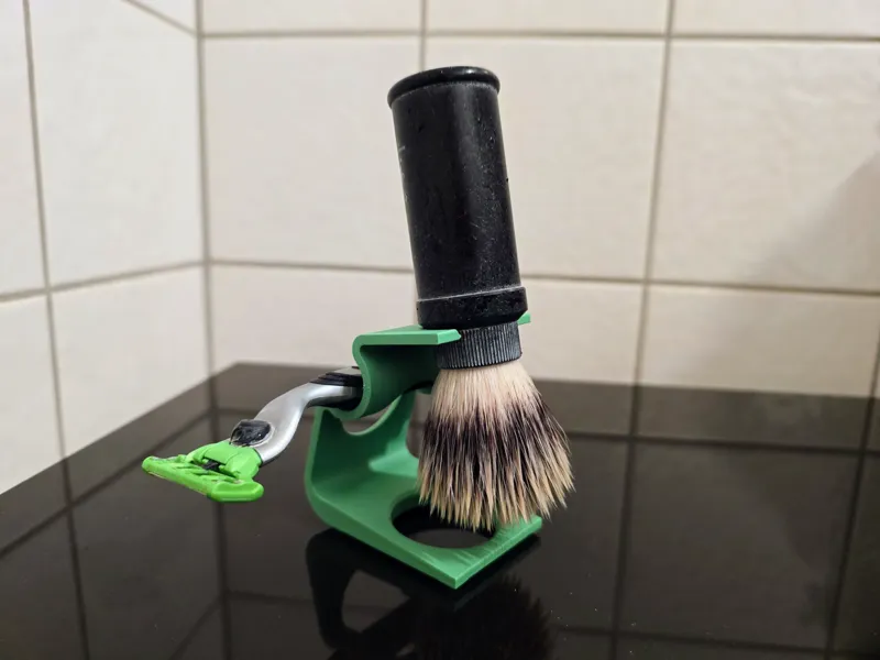 Shaver & Brush  Drying Stand