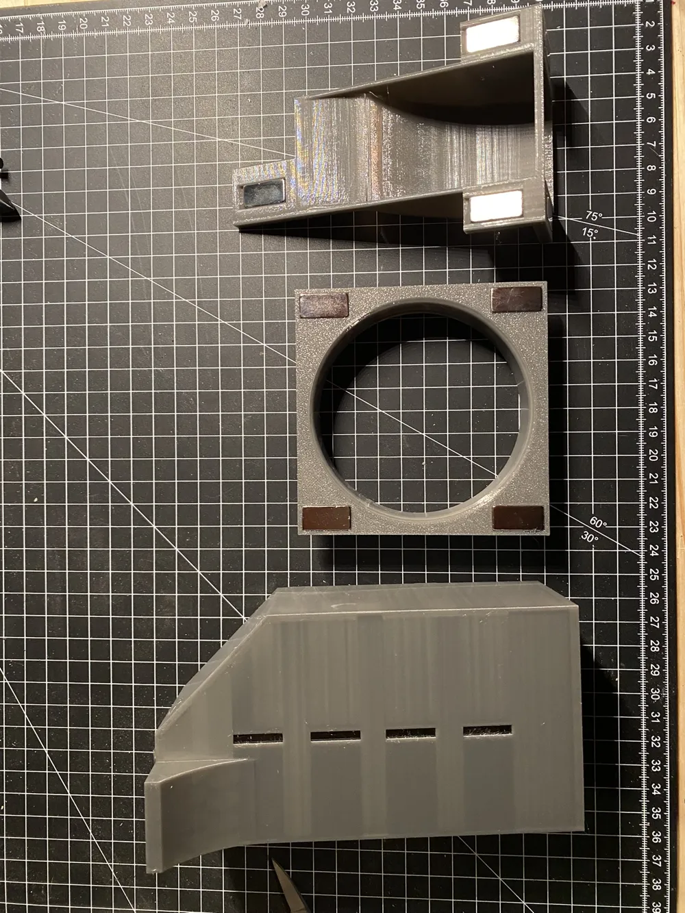 X1C Vent and chute cover with poop bucket by Korken MakerWorld ...