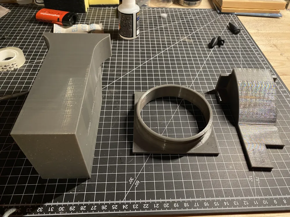 X1C Vent and chute cover with poop bucket by Korken - MakerWorld