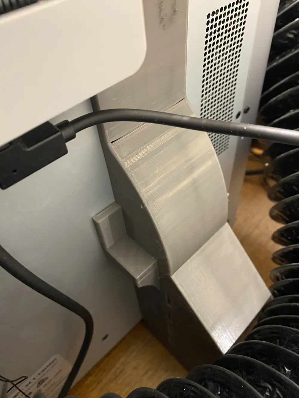 X1C Vent and chute cover with poop bucket by Korken - MakerWorld