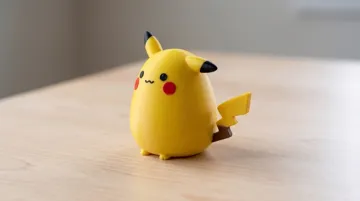 Modelo para impresión 3D: Chubby Pikachu Pokémon toy — vista de referencia 4