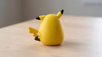 Modelo para impresión 3D: Chubby Pikachu Pokémon toy — vista de referencia 5
