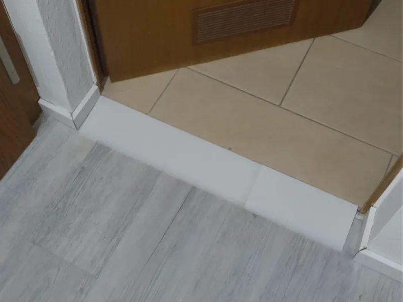Rampe für Saugroboter einstellbar