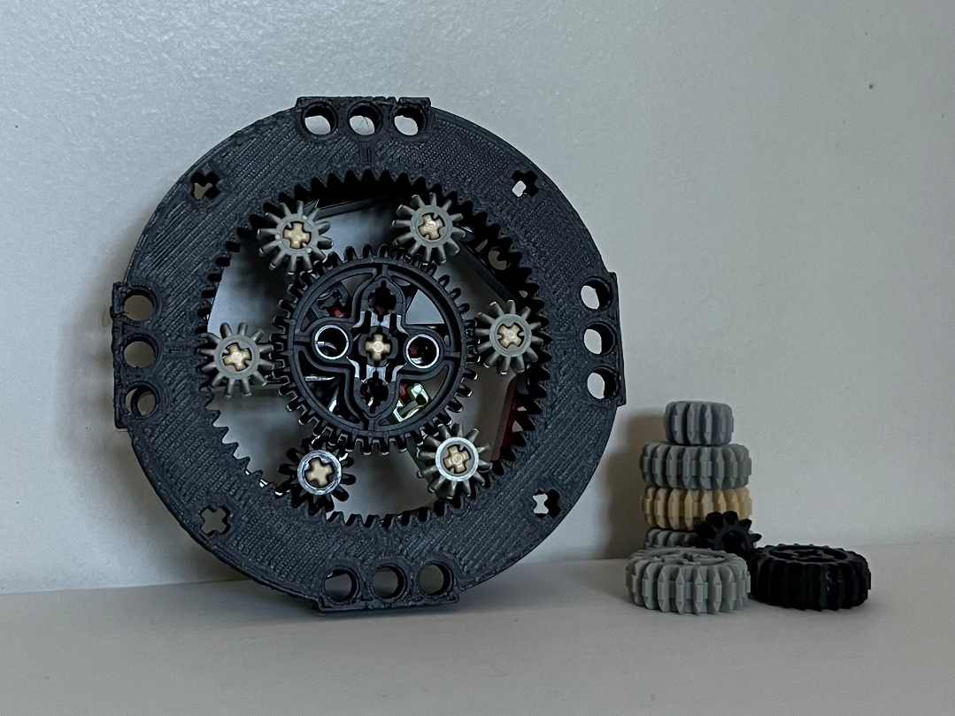 Planetary Gear - Toy Brick Compatible