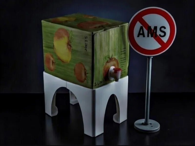 5-Liter Bag-in-Box Ständer | Kein AMS nötig