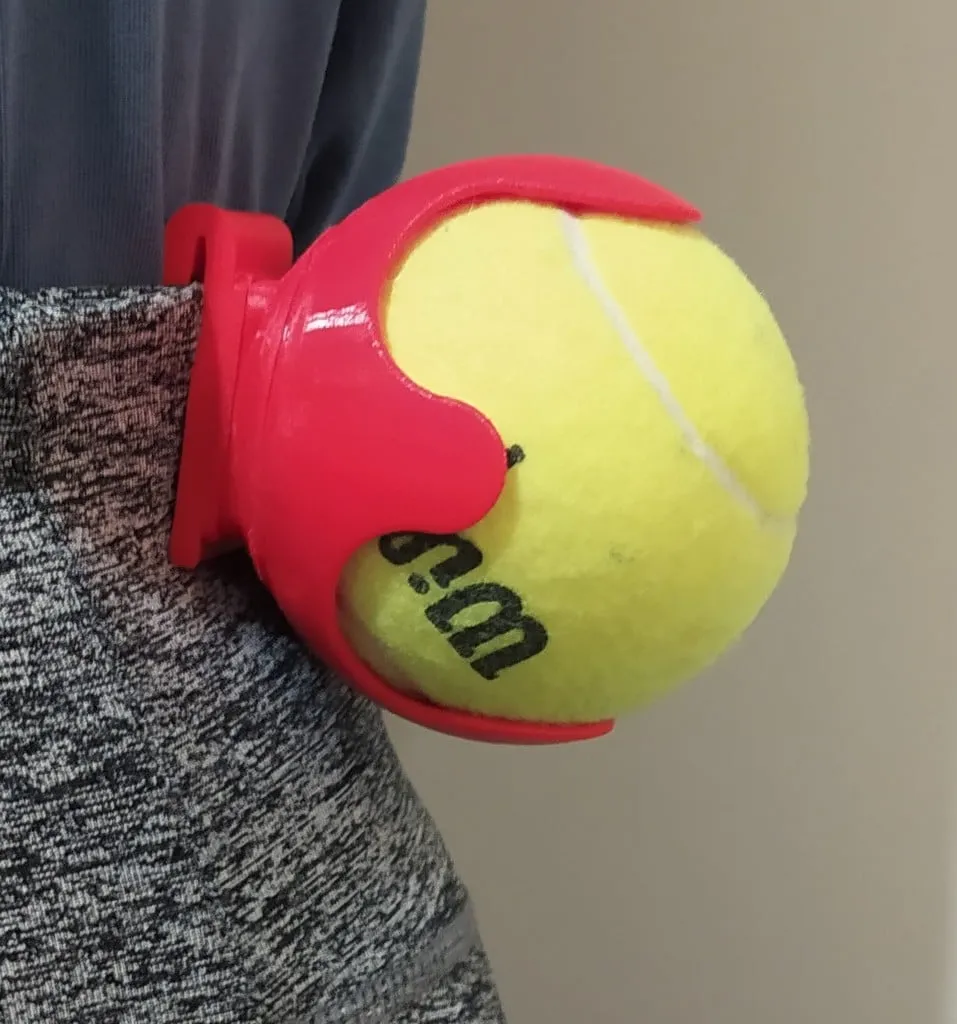 Porte-balle de tennis pour ceinture