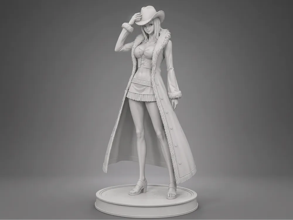 Figura decorativa: Nico Robin Figure One Piece Alabasta. Referencia del modelo original.