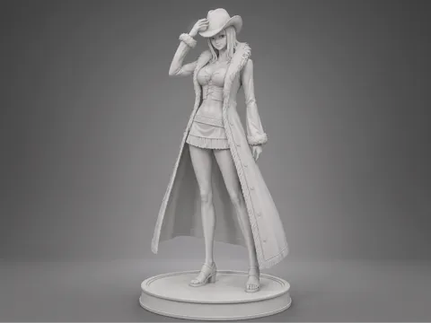 Figura decorativa: Nico Robin Figure One Piece Alabasta — referencia de MakerWorld