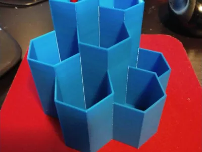 Hex Pencil Holder