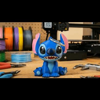 Stitch - llavero contenedor de encendedor mini.