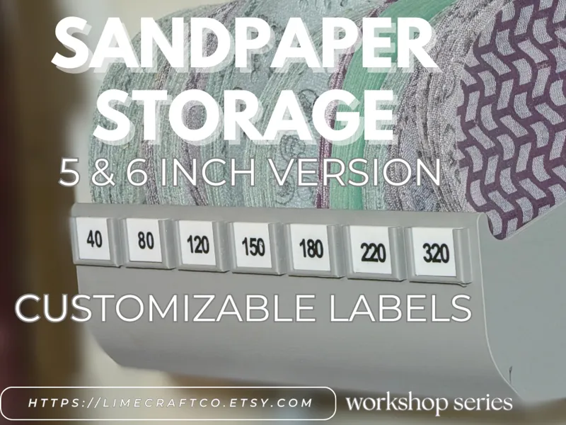 Sandpaper Organizer/Storage