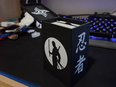 DeckBox Yu-Gi-Oh Ninja Theme (v2)