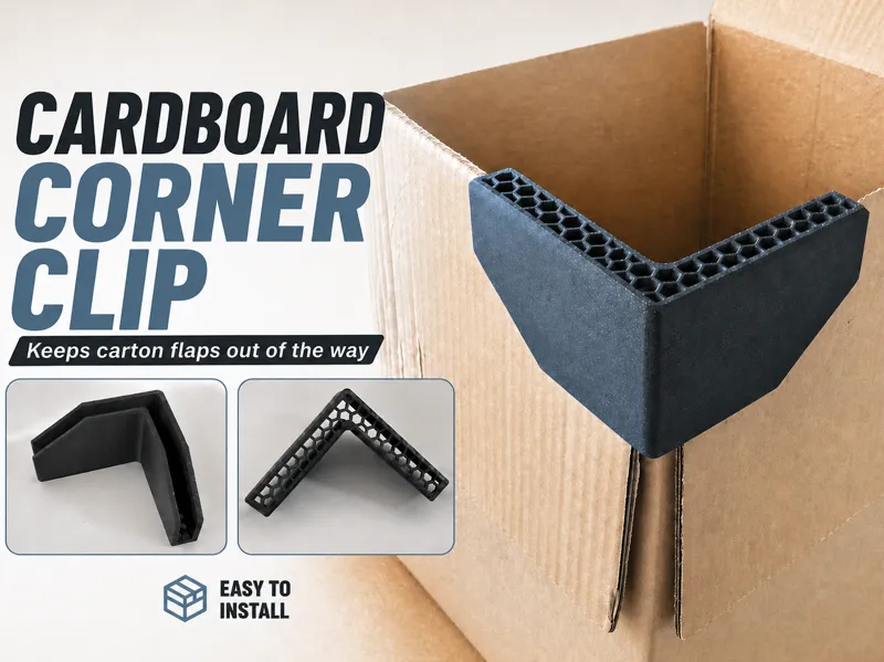 Cardboard Corner Clip for Packing & Moving