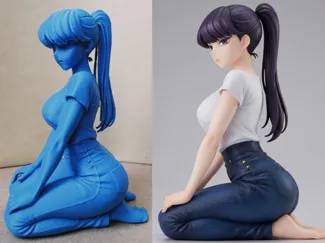 Komi sitting