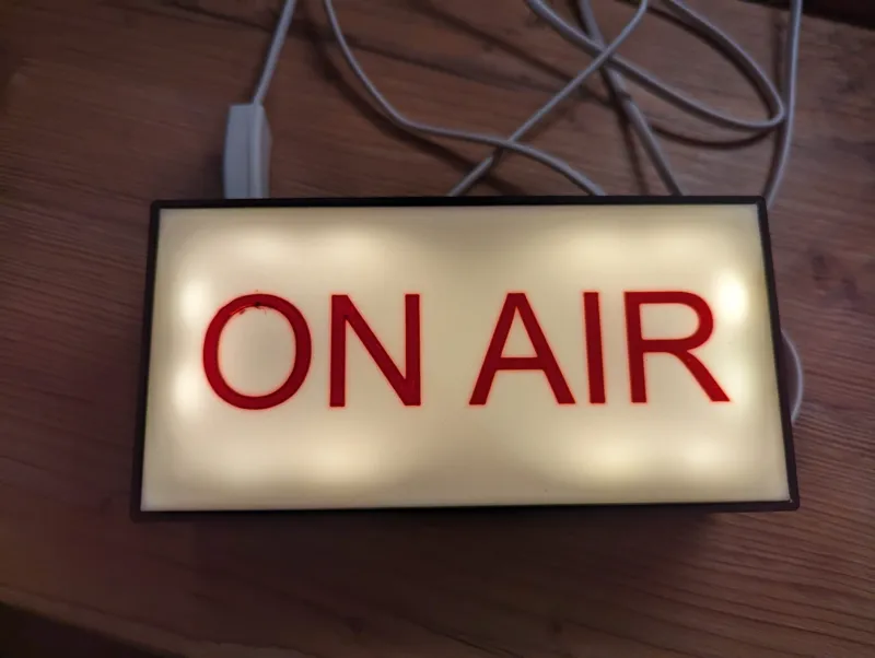 ON AIR LAMPE