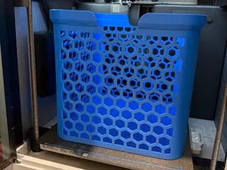 Brick Storage Basket Stackable w/Lid 200/180mm V2