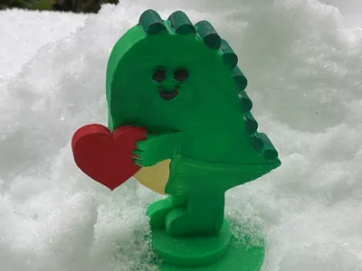 Valentine's dino