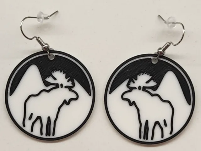 Moose Earrings