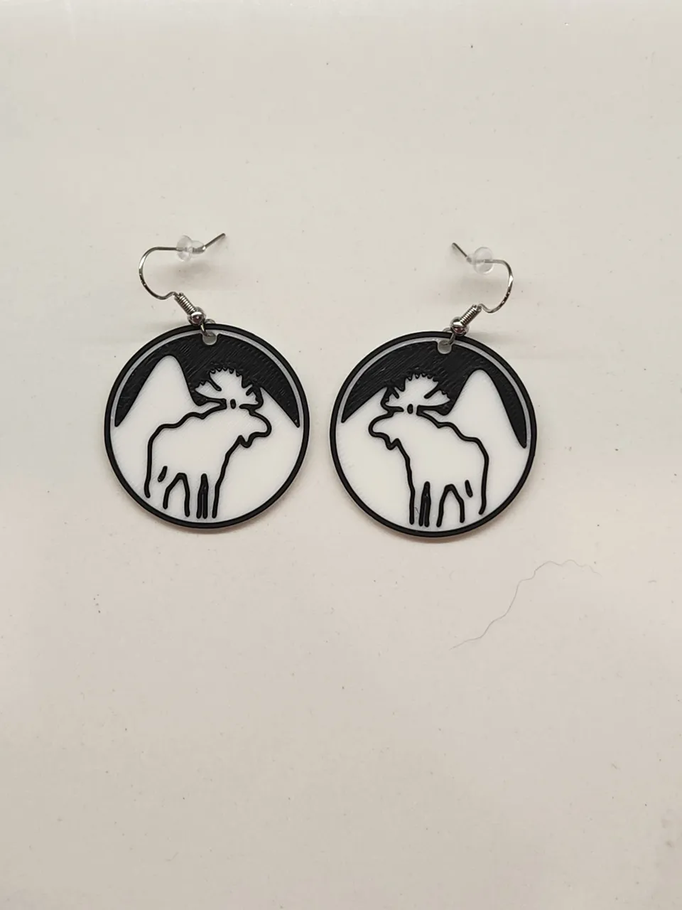 Moose Earrings view 2