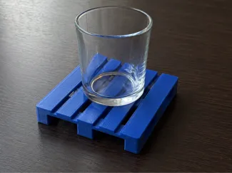 Pallet Glass Holder