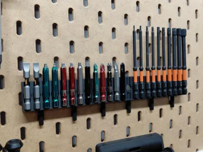 Skadis 1/4'' bit magnetic wall organiser