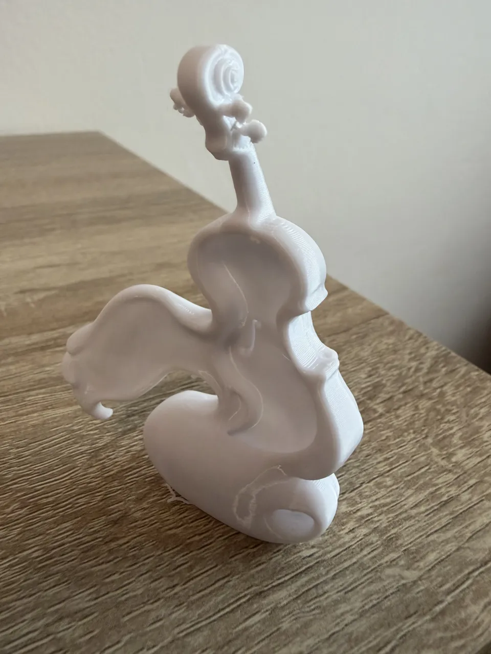 Melting violin view 4