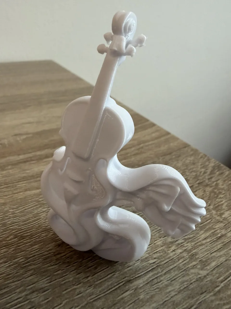 Melting violin view 2