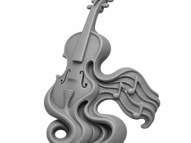 Melting violin