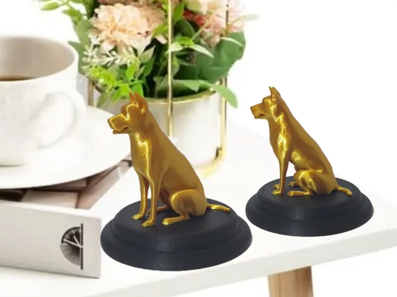 Elegant Dog Statue