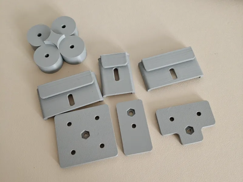 IKEA Skadis Wall Mount on Cabinet hanging rail