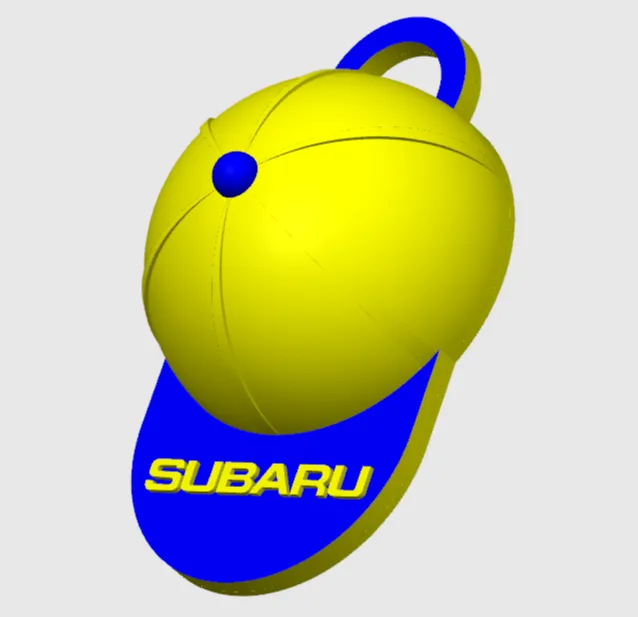 Subaru Cap Keychain