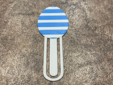easter egg bookmark