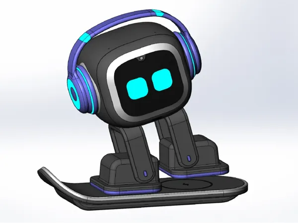 Figurine décorative du robot Emo