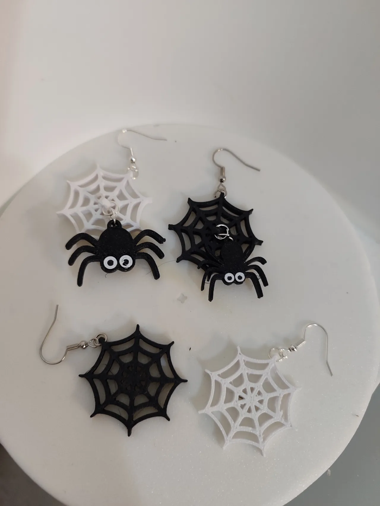 Pendientes Araña y Telaraña para Halloween view 3