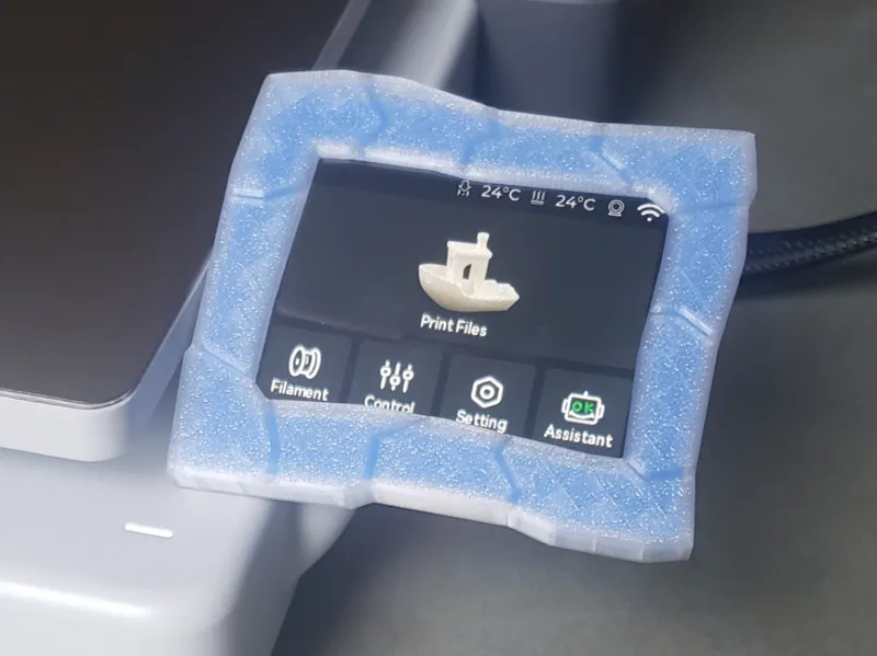 Ice Style Screen Bezel For A1
