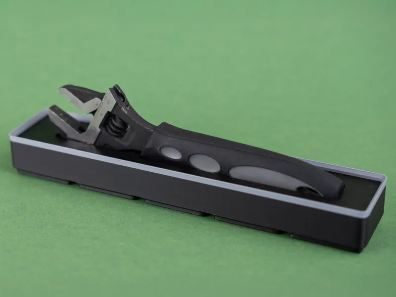 Adjustable spanner/wrench holder - Gridfinity