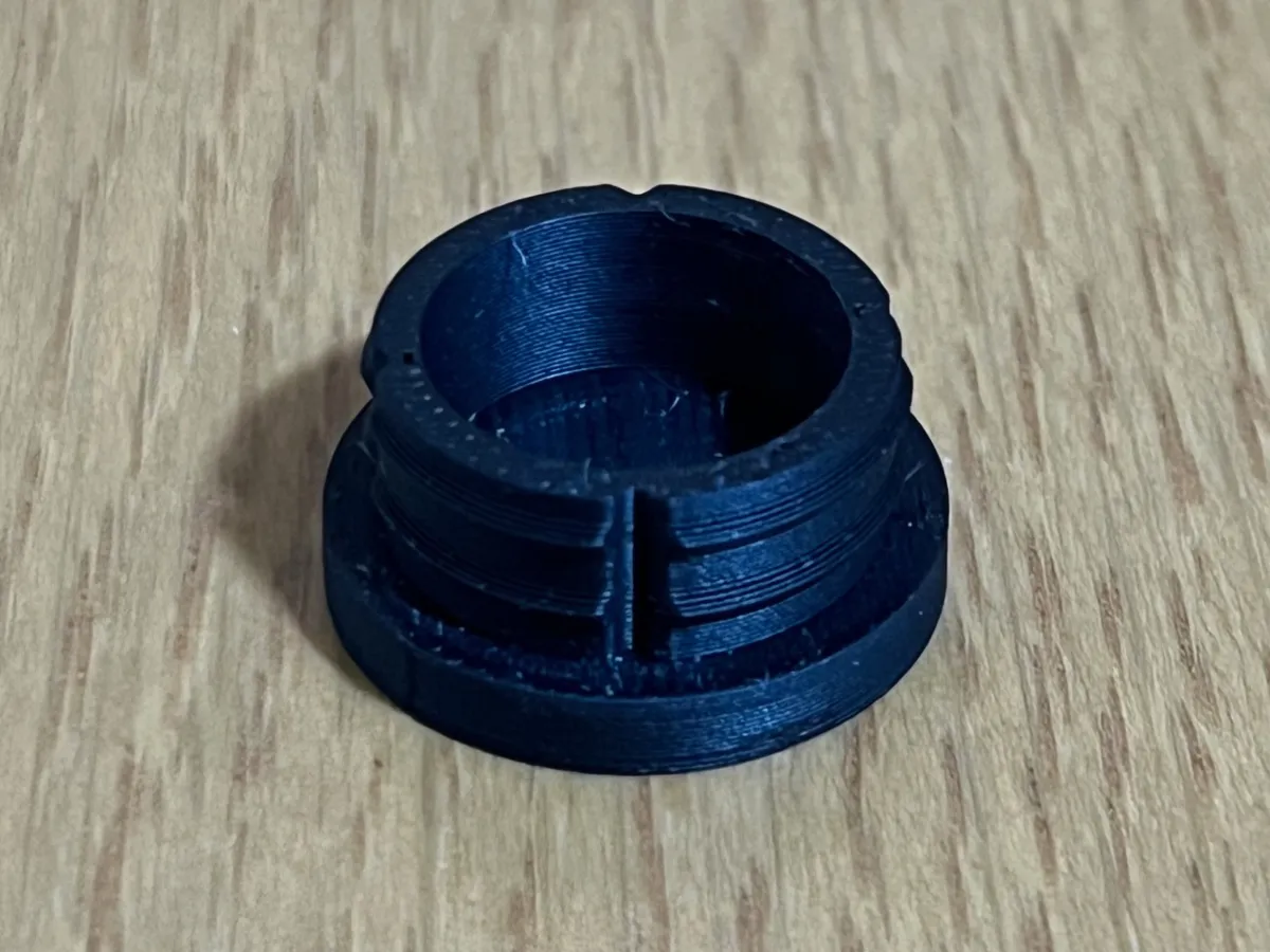 Pipe end cap (outer diameter 22.2mm) - Free 3D Print Model - MakerWorld