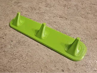 Triple Hook for Kitchen, Workshop, or General Use
