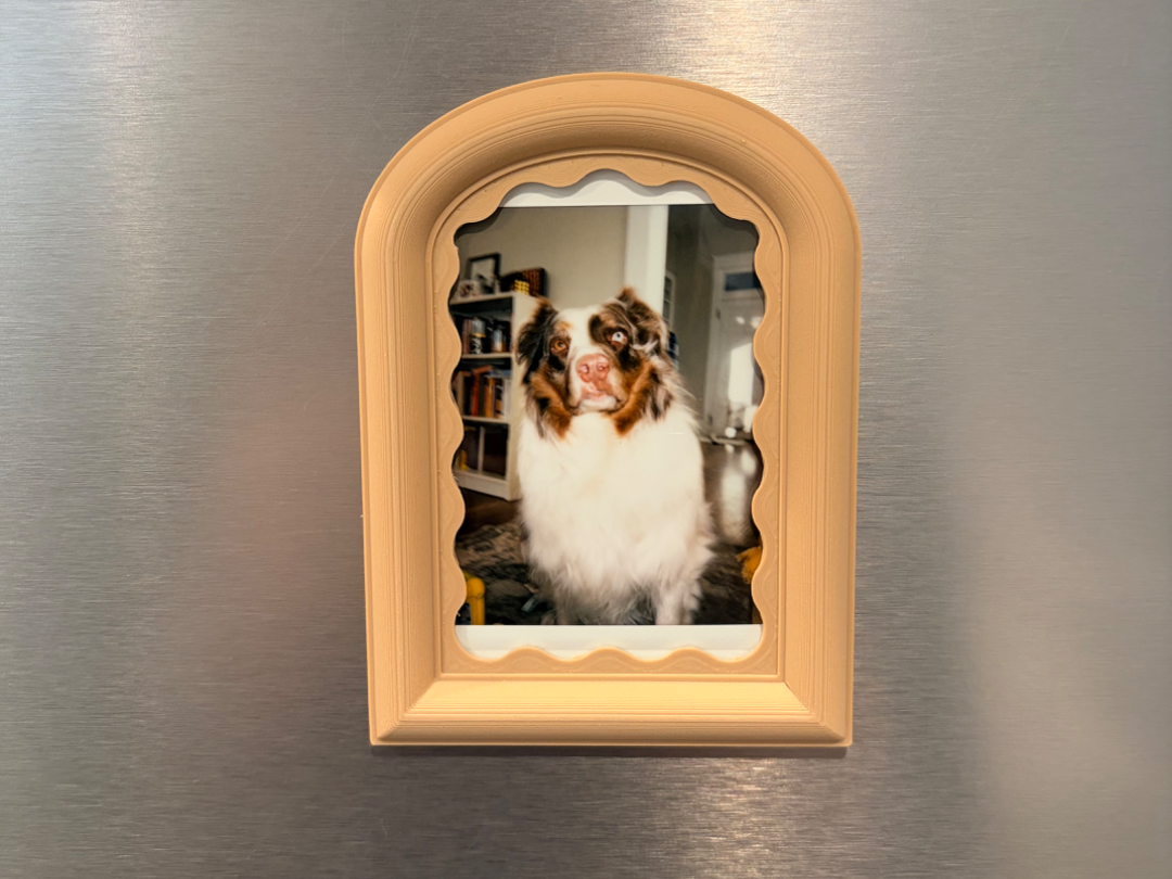 Classic Arched Fridge Instax Photo Magnet 