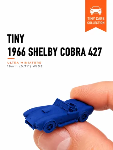 Accesorio para boquillas: Tiny 1966 Shelby Cobra 427 - Mini Cars Series — vista de referencia 2