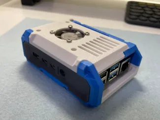 Raspberry Pi 4 Case - 3010 Fan Remix