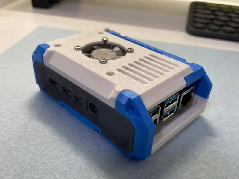 Raspberry Pi 4 Case - 3010 Fan Remix