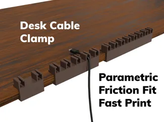 Desk Cable Management Holder