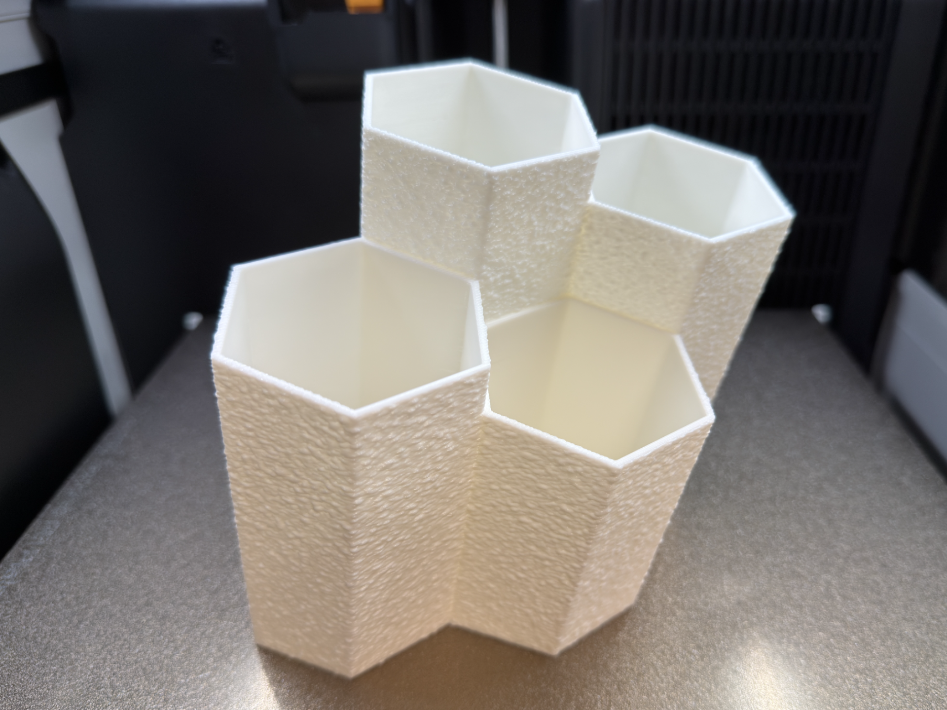 Hexagonal Desk Organizer - Print in Place