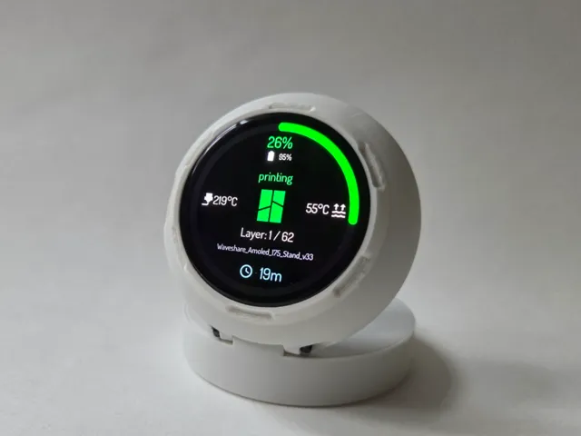 PrintSphere Bambu Status Display (standalone 1.75)