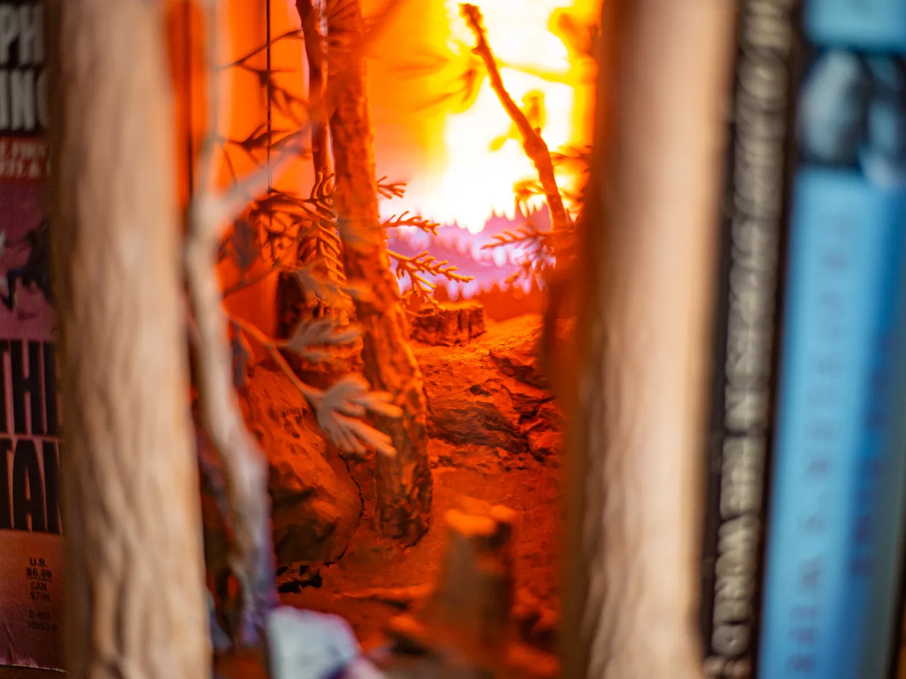 Ozark Mountain Sunset Book Nook view 3