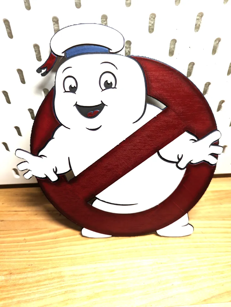 Hueforge - Ghostbusters Marshmallow Man