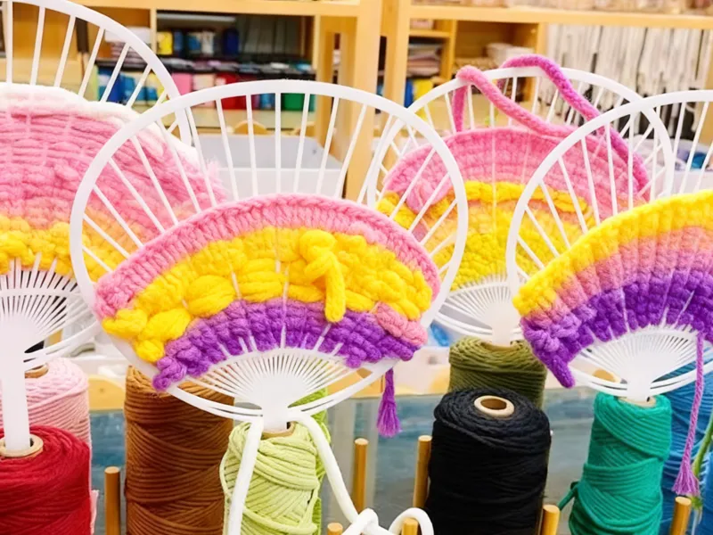 织梦绕线扇 (The Dreamweaver Yarn Fan)
