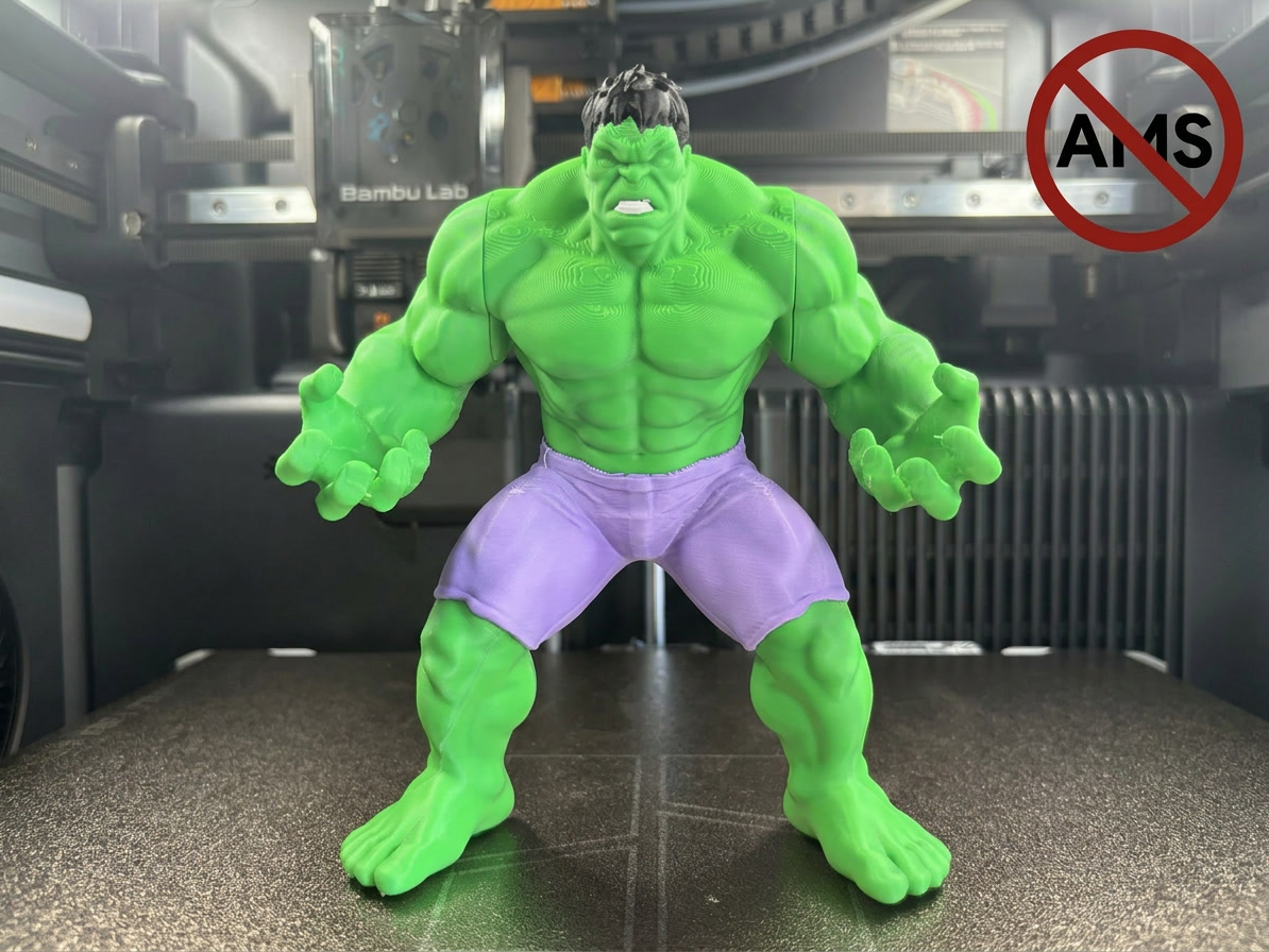 Hulk – Figurine (AMS + No AMS Versions)